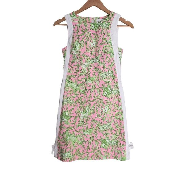 Women's - Lilly Pulitzer Beckler Shift Dress in Rousseau Pink, Size 00 - Picture 2 of 10